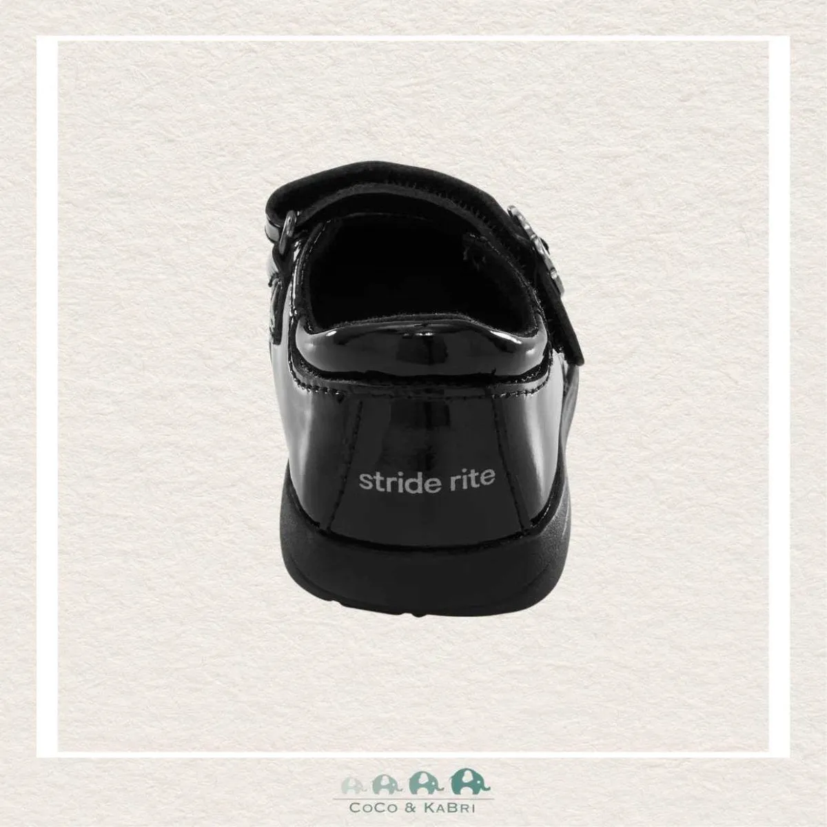 Stride Rite Girls Black Patent Dress Shoe - Holly (V3-85)